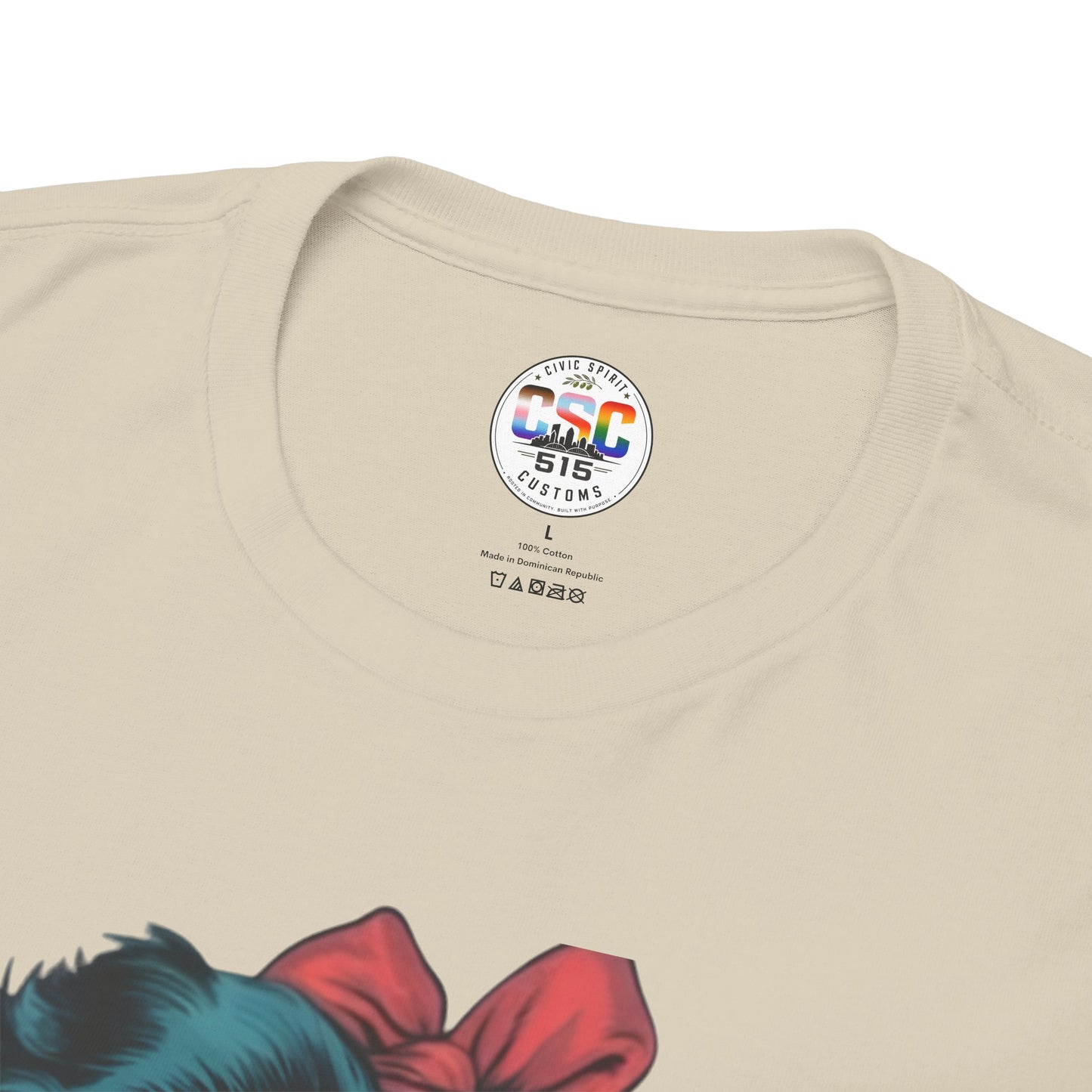 Graphic Tee — Retro Pin-Up Woman with 'Is He Dead Yet?' Sassy Vintage Design