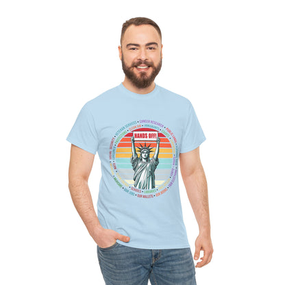 Statue of Liberty "Hands Off!" Tee