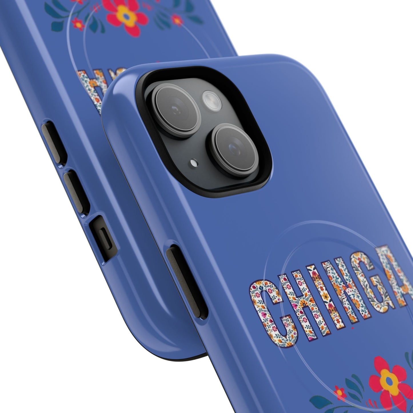 Phone Case — "Chinga La Migra" Tough Magnetic Protective Case | Floral Bold Statement