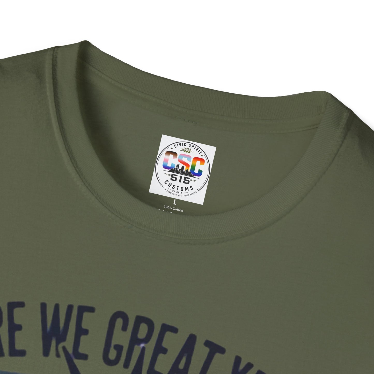 'Are We Great Yet? Cause I Just Feel Embarrassed' Statue of Liberty Protest Tee