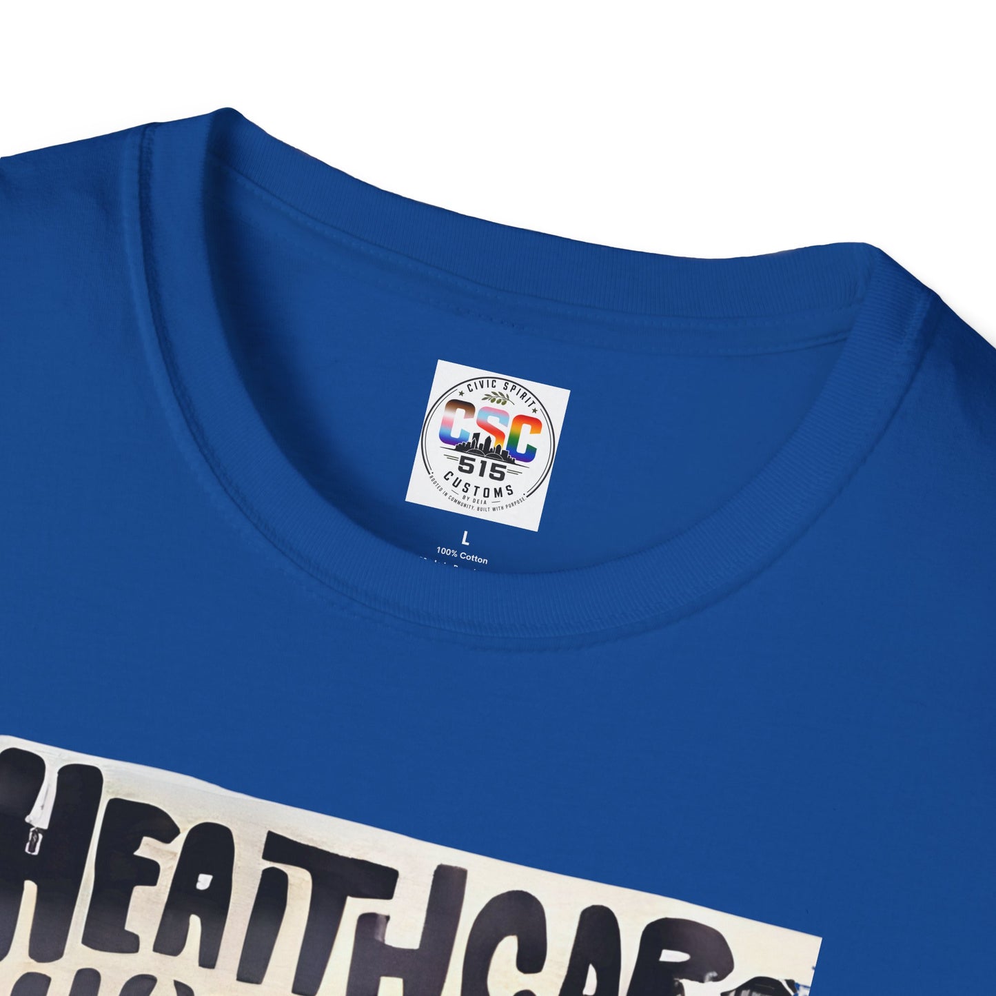 Healthcare Is a Human Right T-Shirt — 'Healthcare for All' Advocacy Tee