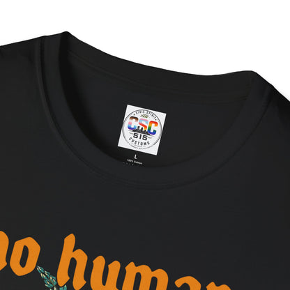 No Human Is Illegal T-Shirt — Immigration Justice Graphic Tee