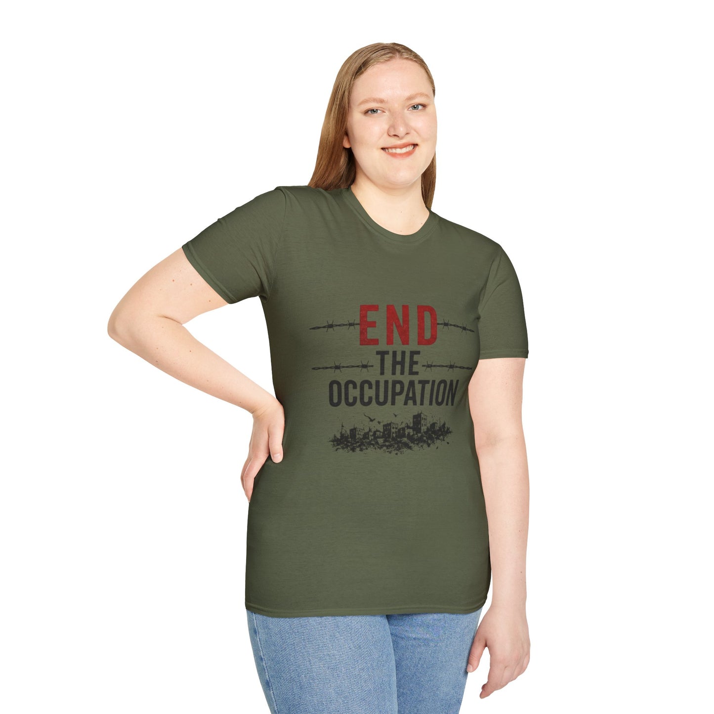 End The Occupation T-Shirt — Political Protest Tee