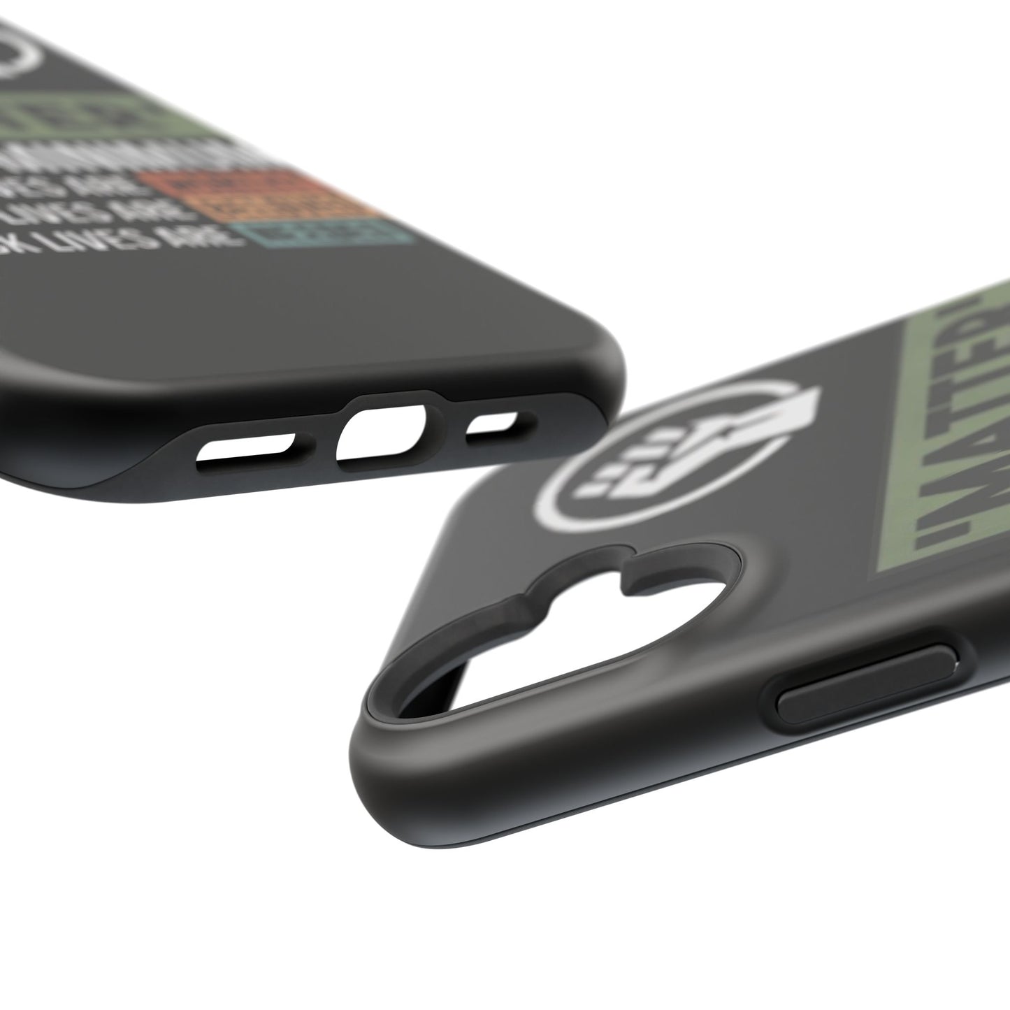 Impact-Resistant Phone Case — "Matter is the Minimum: Black Lives Are Worthy, Beloved, Needed"
