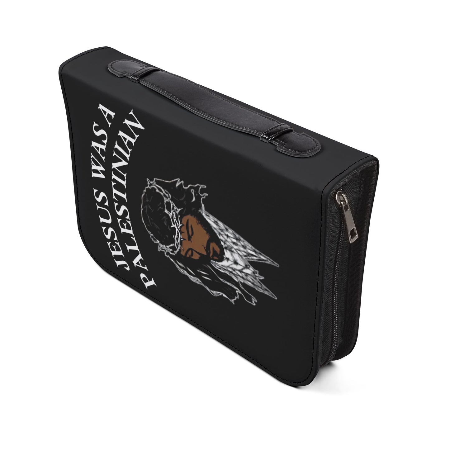 Bible Cover — "Jesus Was a Palestinian" Zippered Scripture Case