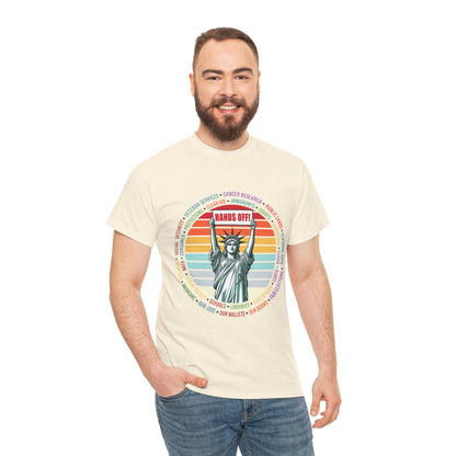 Statue of Liberty "Hands Off!" Tee