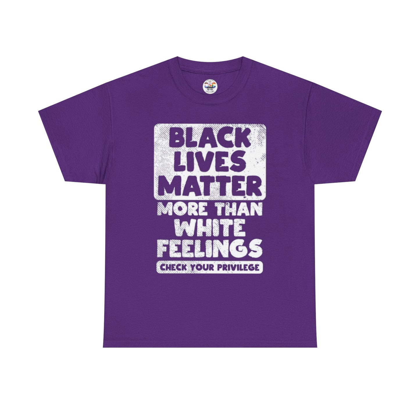 Black Lives Matter Graphic Tee — "More Than White Feelings" Social Justice T‑Shirt