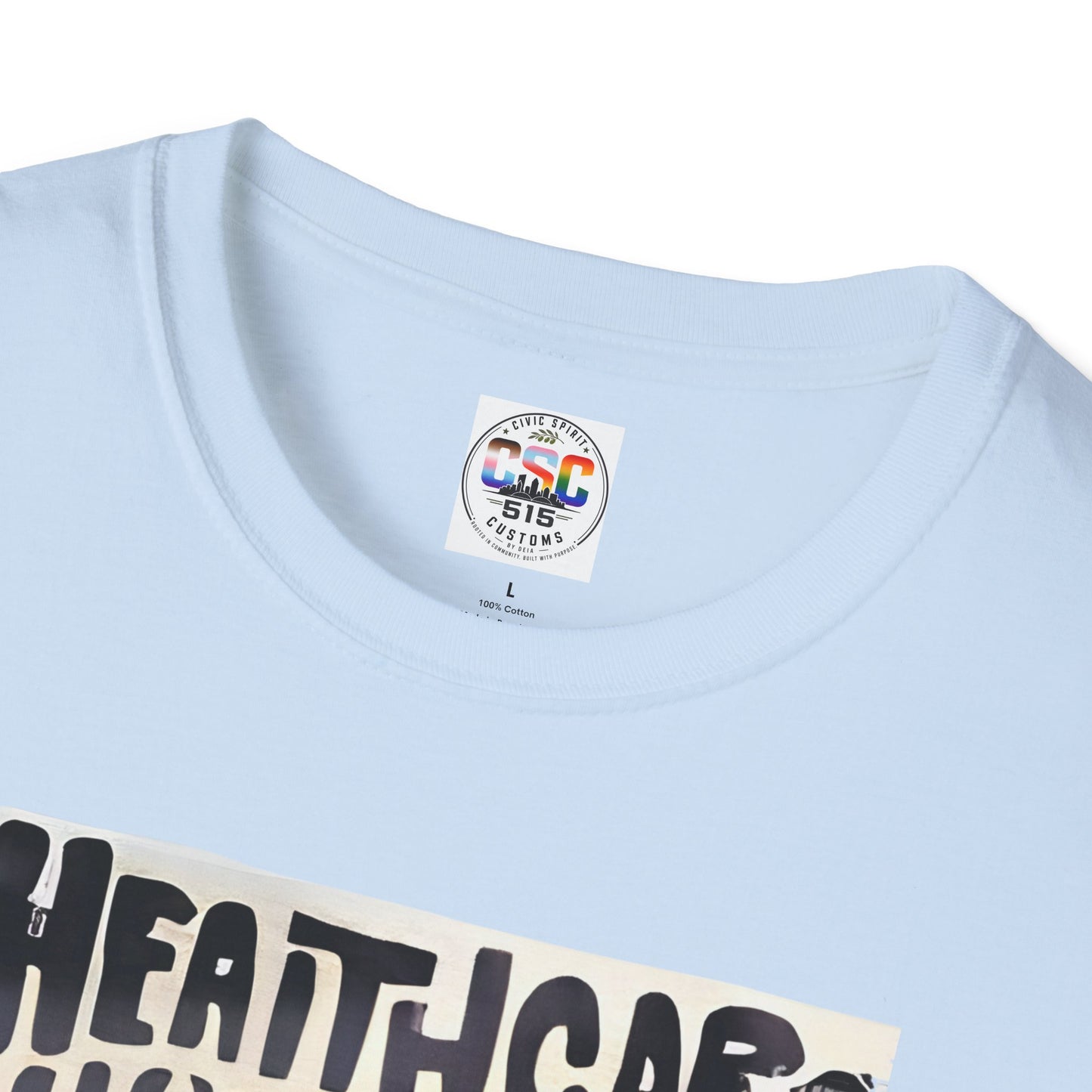 Healthcare Is a Human Right T-Shirt — 'Healthcare for All' Advocacy Tee