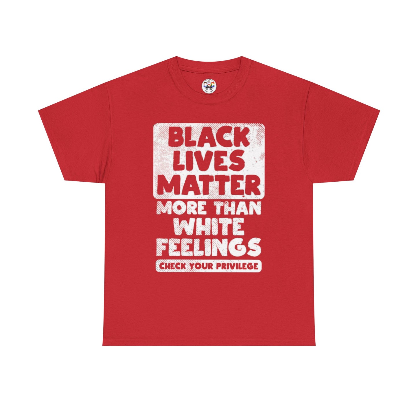 Black Lives Matter Graphic Tee — "More Than White Feelings" Social Justice T‑Shirt