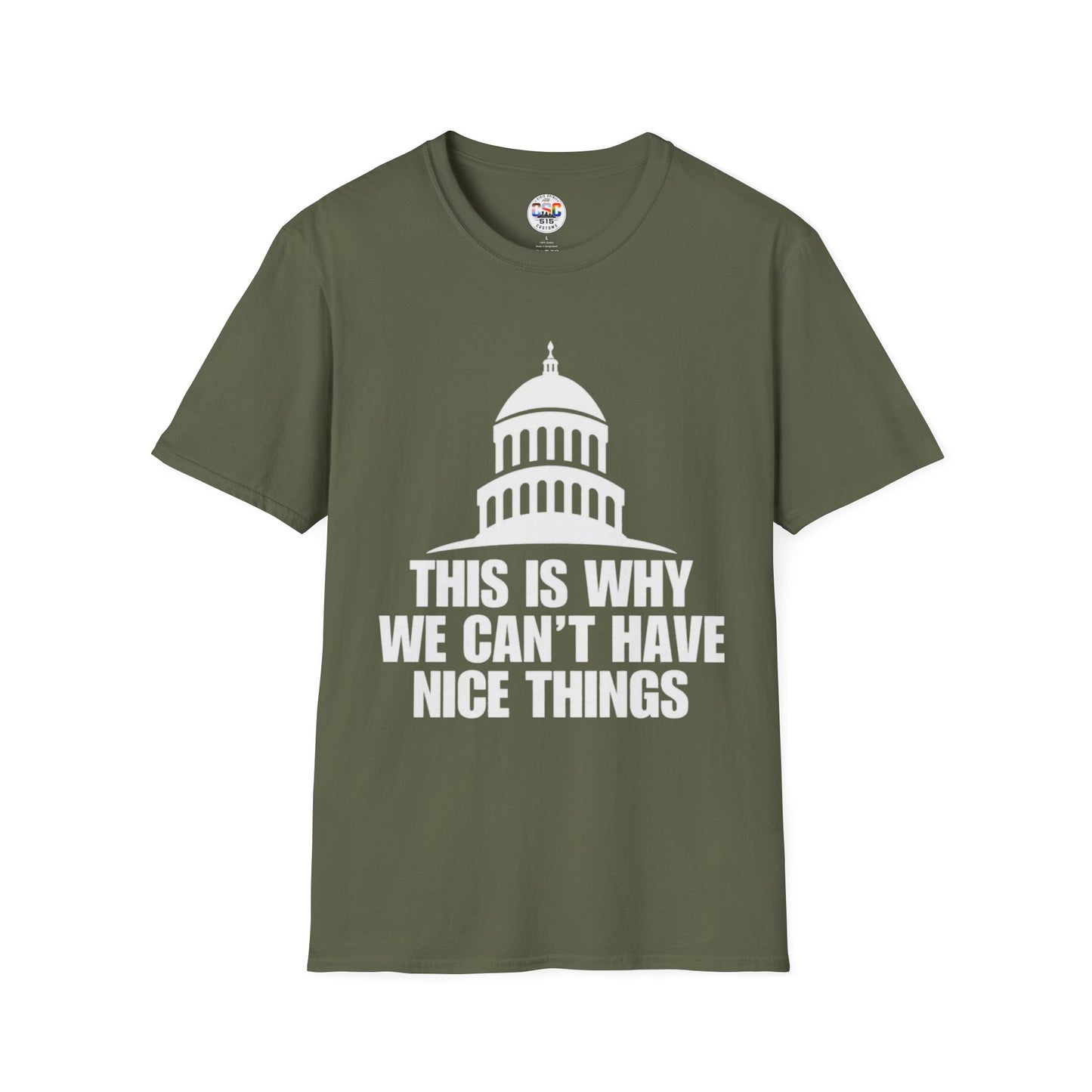 This Is Why We Can't Have Nice Things Capitol Graphic T-Shirt