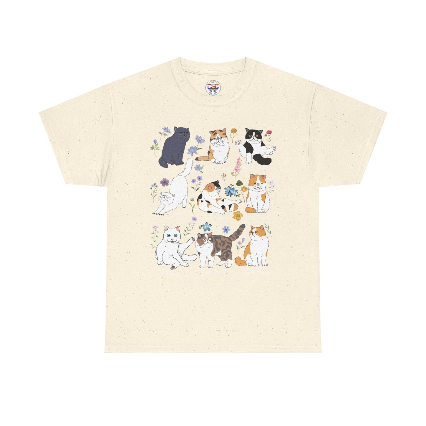 Cat F Trump Graphic Tee - Cute Cats Illustration