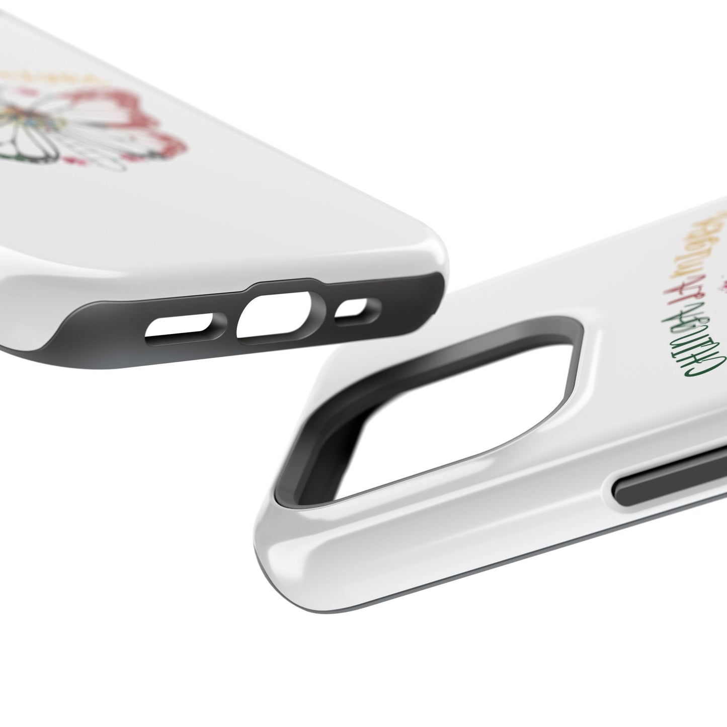 Phone Case — "Chinga La Migra" Mexican Flag Butterfly Impact-Resistant Case