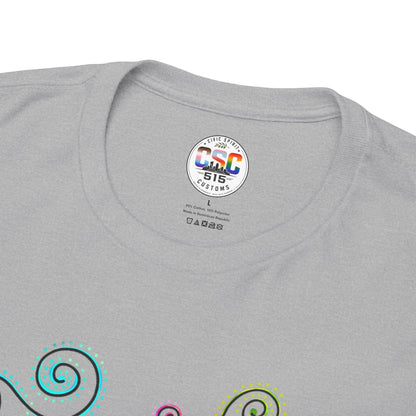T-Shirt — "Chinga La Migra" Floral Graphic Tee