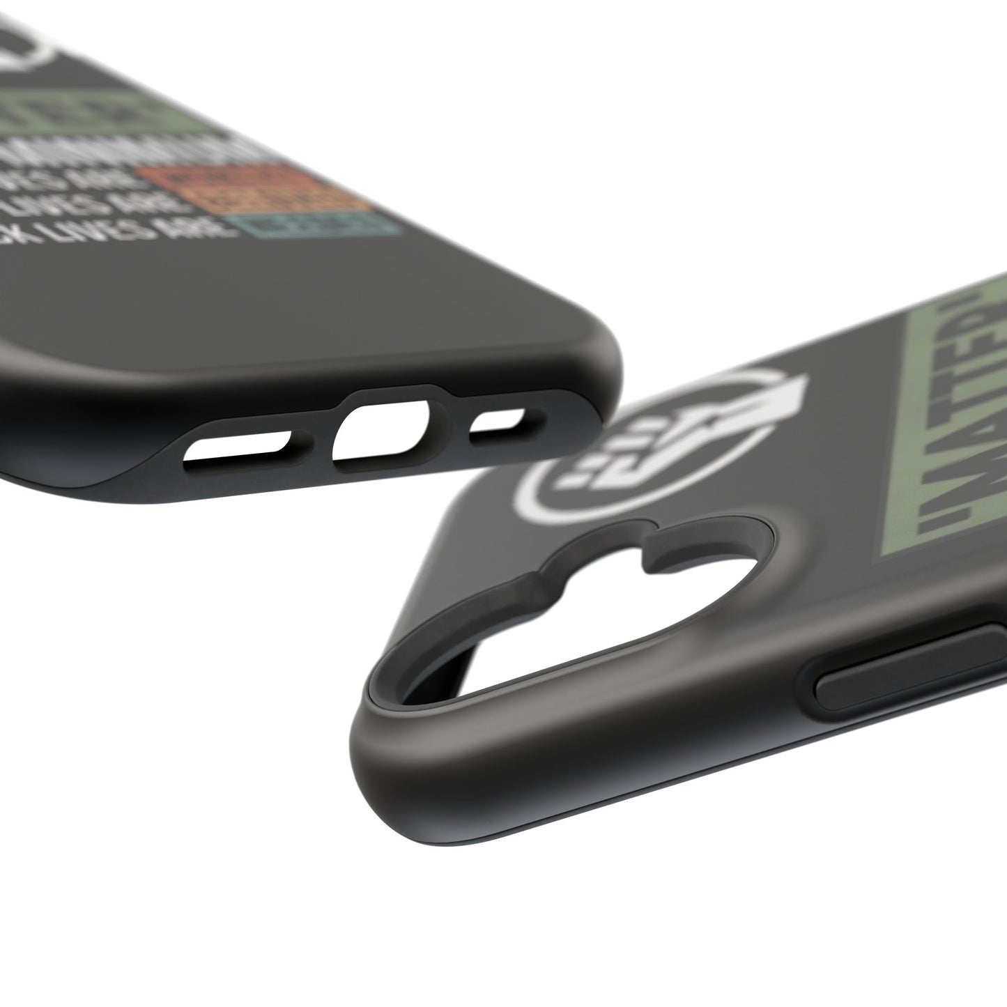 Impact-Resistant Phone Case — "Matter is the Minimum: Black Lives Are Worthy, Beloved, Needed"