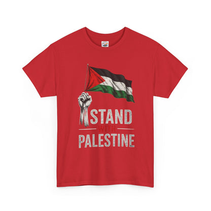Stand With Palestine T-Shirt - Palestinian Flag Protest Tee