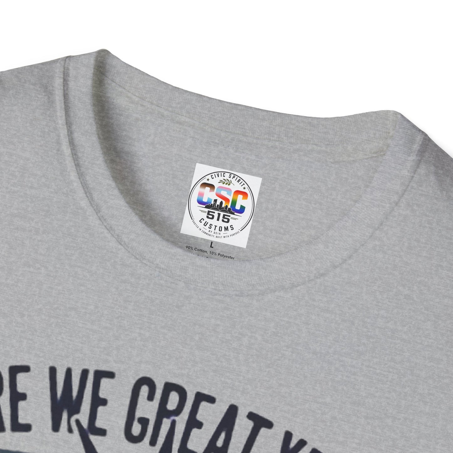 'Are We Great Yet? Cause I Just Feel Embarrassed' Statue of Liberty Protest Tee