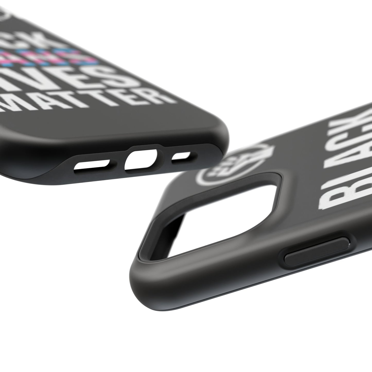 Impact-Resistant Phone Case — “Black Trans Lives Matter” Bold Activist Design