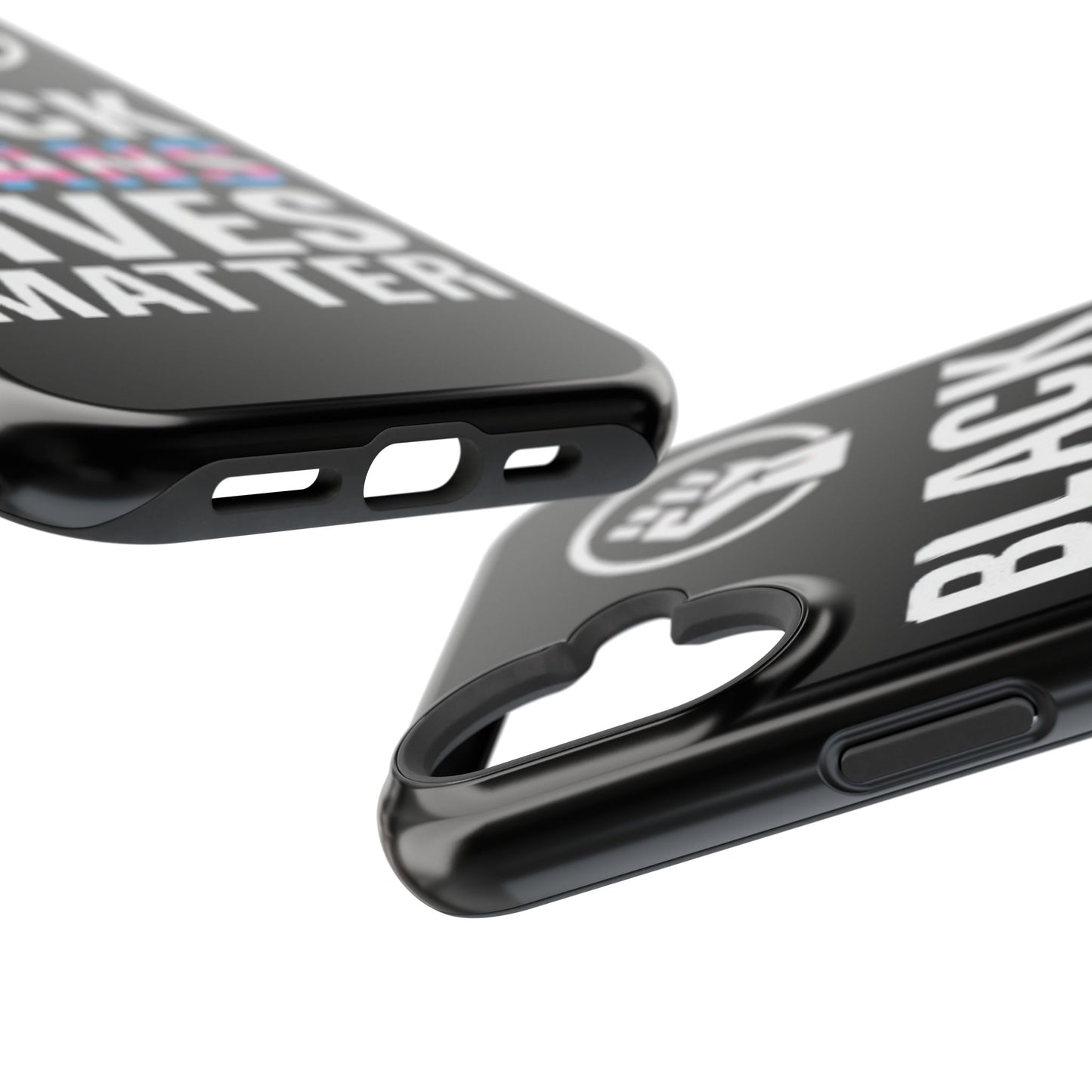 Impact-Resistant Phone Case — “Black Trans Lives Matter” Bold Activist Design