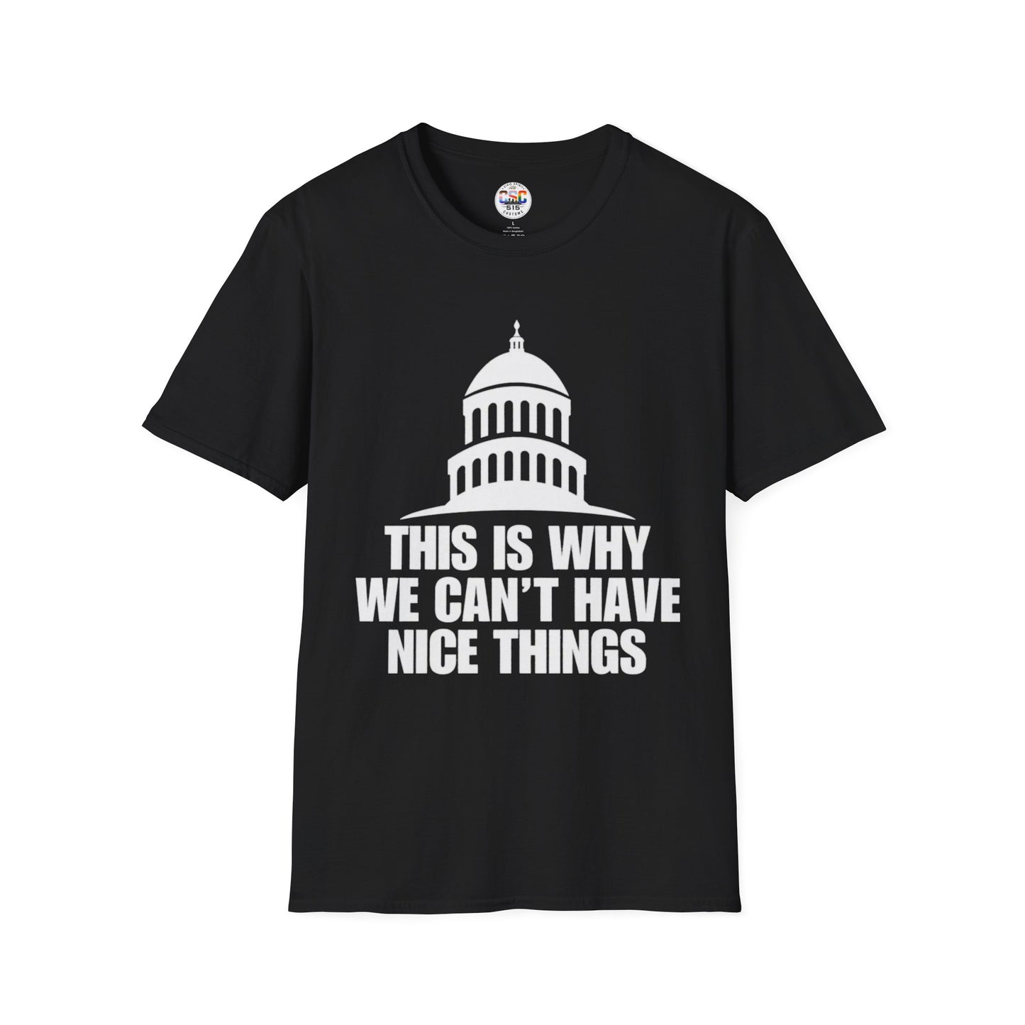This Is Why We Can't Have Nice Things Capitol Graphic T-Shirt