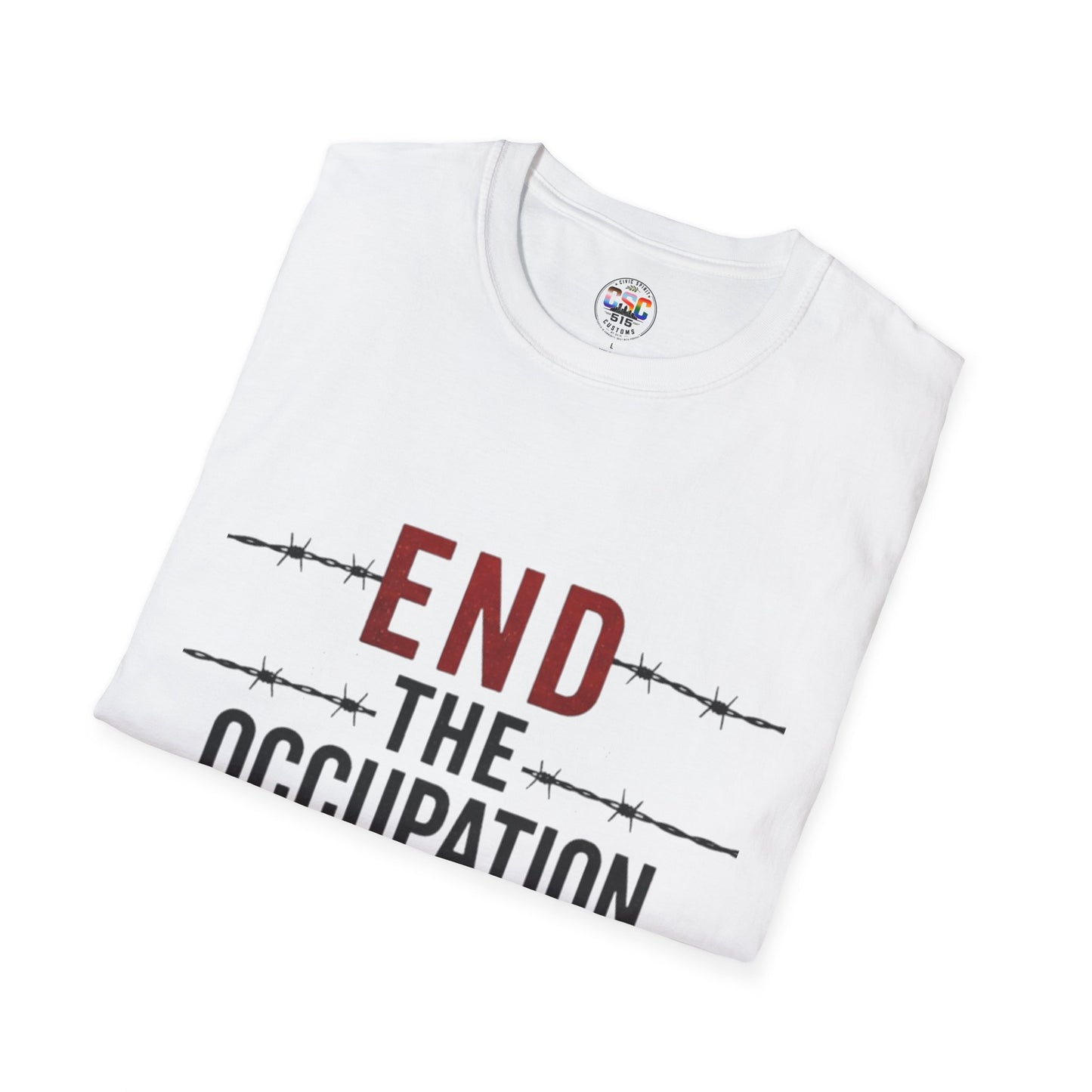 End The Occupation T-Shirt — Political Protest Tee