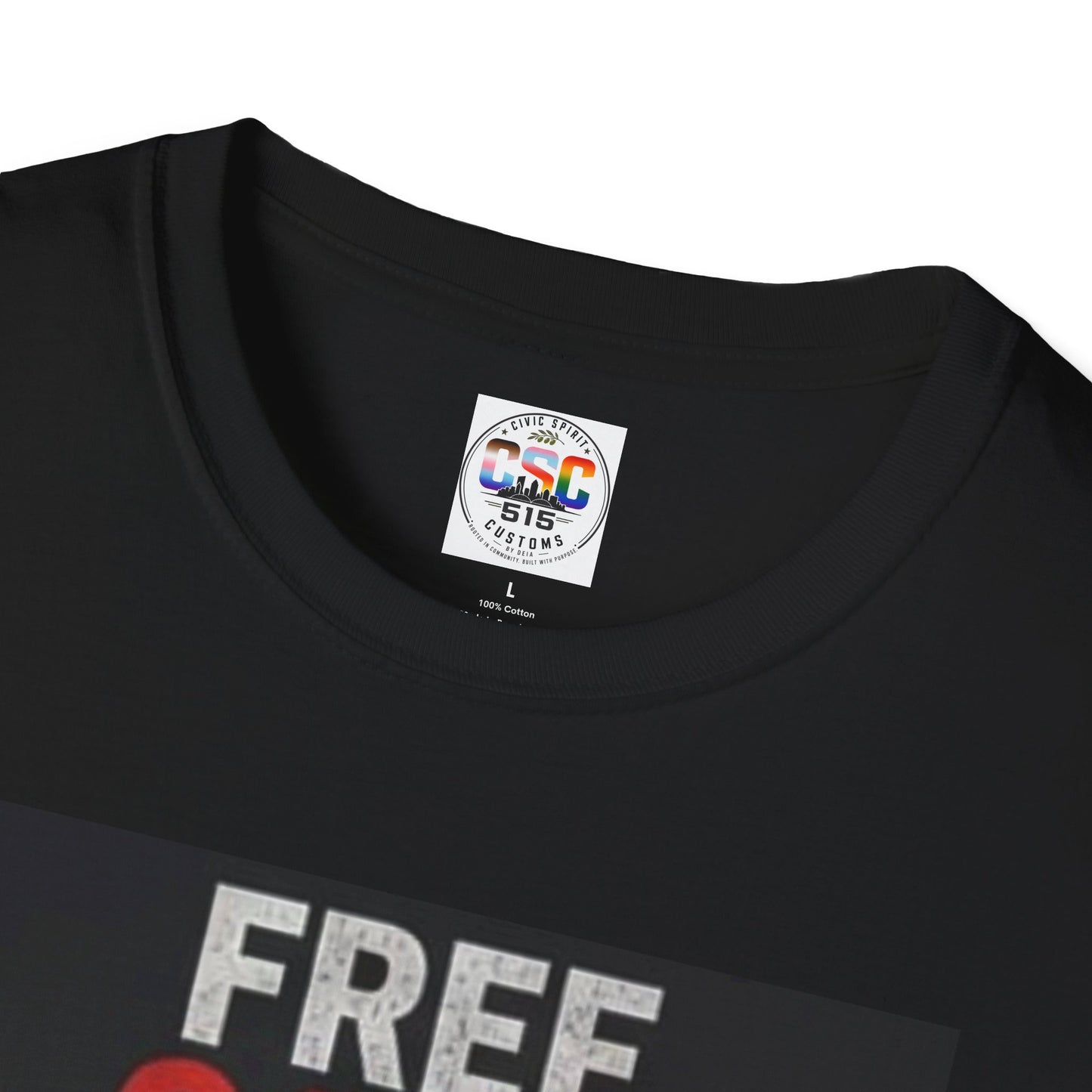 Free Gaza T-Shirt — End the Siege Poster Tee