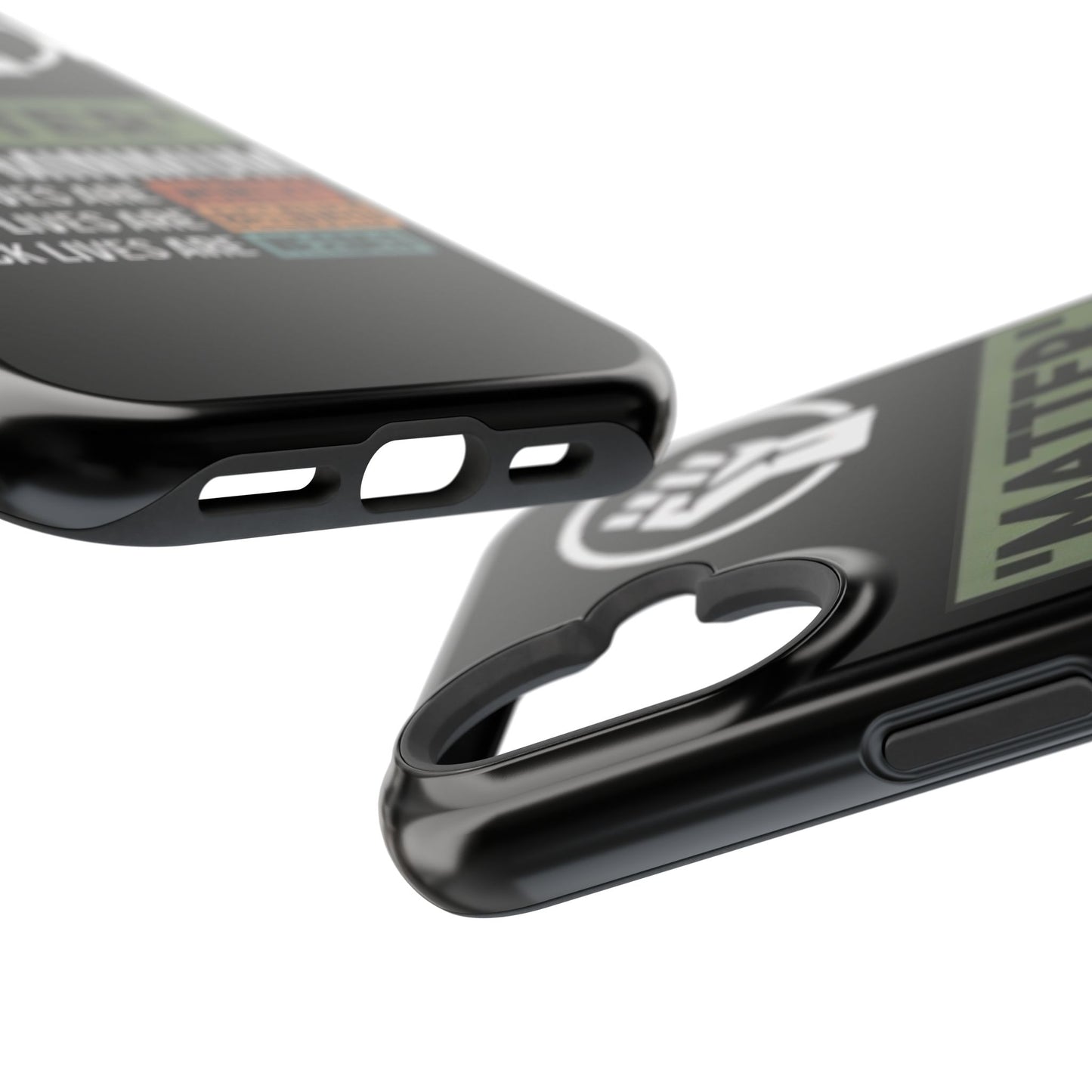 Impact-Resistant Phone Case — "Matter is the Minimum: Black Lives Are Worthy, Beloved, Needed"