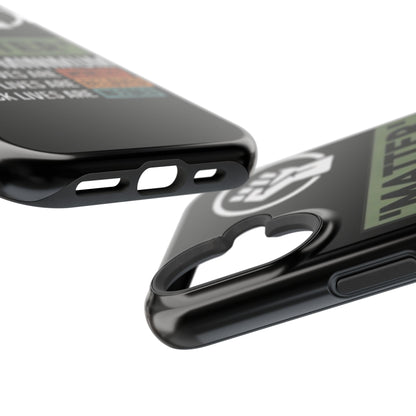 Impact-Resistant Phone Case — "Matter is the Minimum: Black Lives Are Worthy, Beloved, Needed"