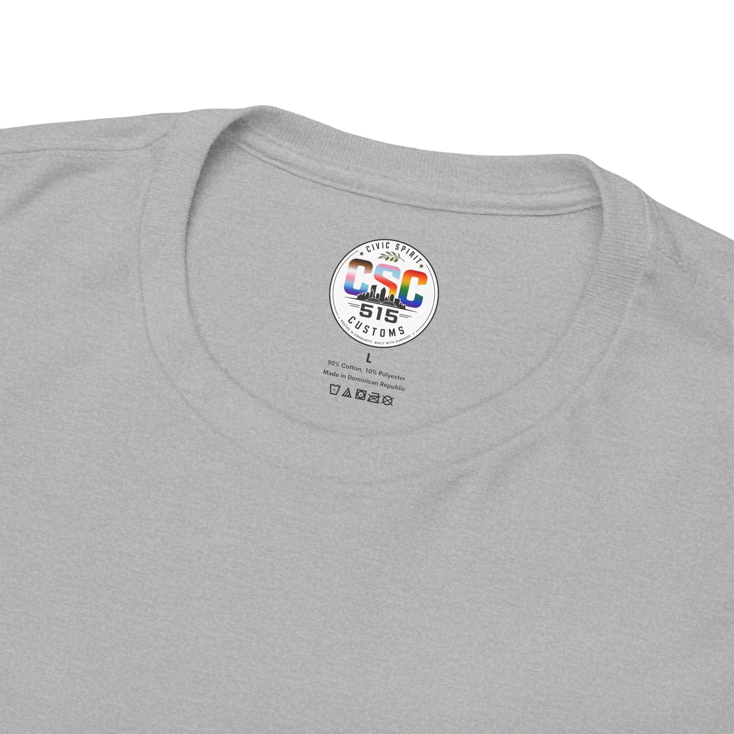 Humanity Before Politics T-Shirt — Unity Hands Graphic Tee