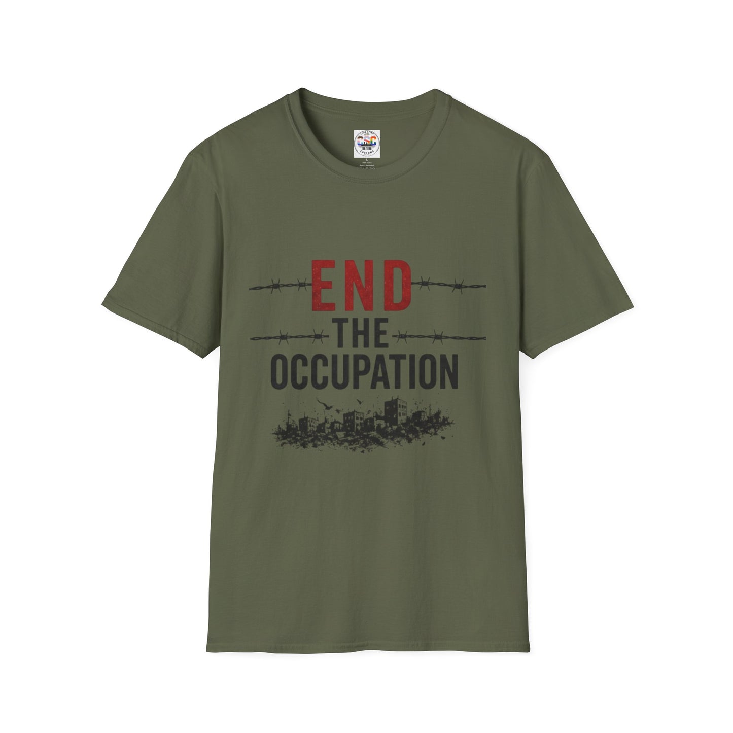 End The Occupation T-Shirt — Political Protest Tee
