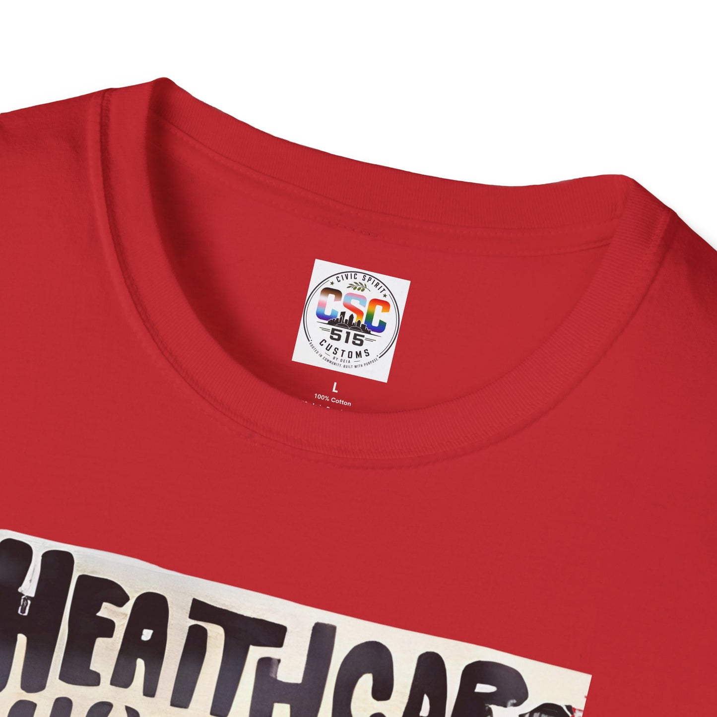 Healthcare Is a Human Right T-Shirt — 'Healthcare for All' Advocacy Tee