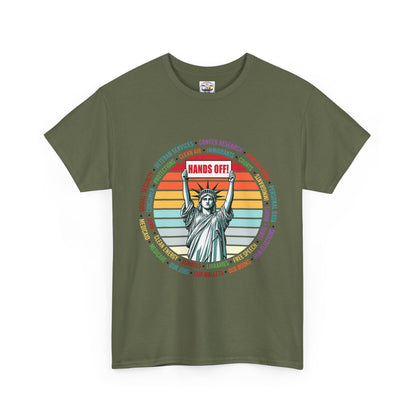 Statue of Liberty "Hands Off!" Tee