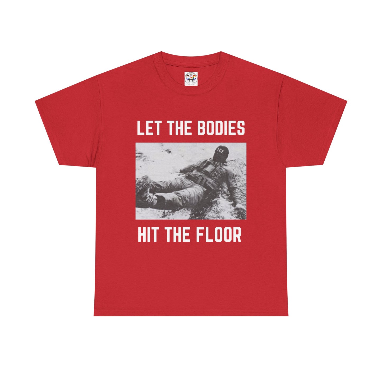 Let The Bodies Hit The Floor T-Shirt — Gothic Metal Band Lyric Tee