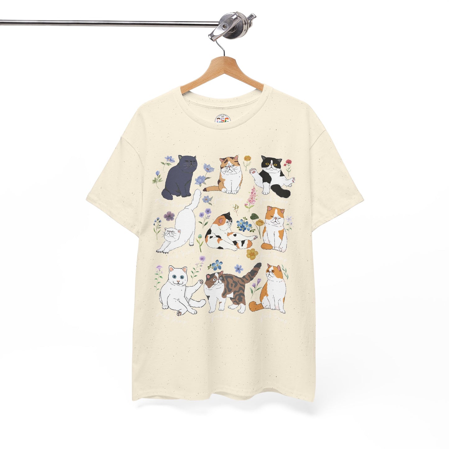 Cat F Trump Graphic Tee - Cute Cats Illustration